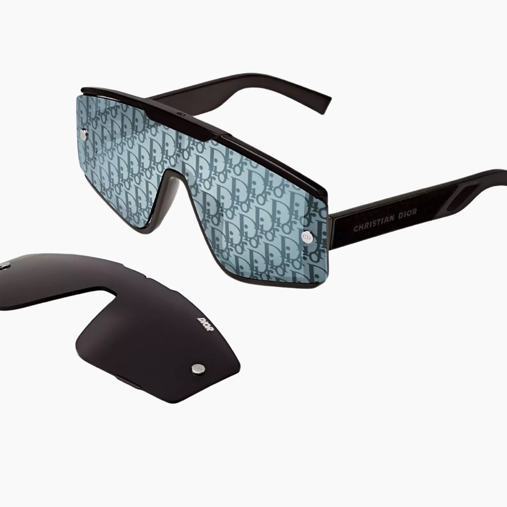 Christian Dior Black and Blue Sunglasses